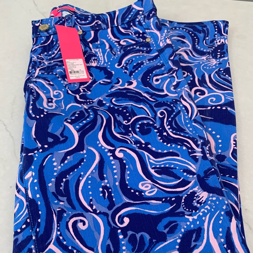 Lilly Pulitzer South Ocean Skinny Crop